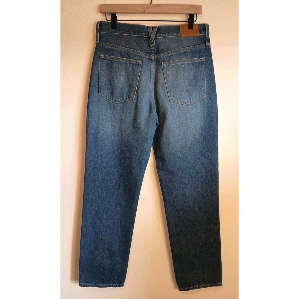 J.Crew High Rise Slouchy Boyfriend Jeans Womens 26 Medium Wash Straight NWOT - Picture 4 of 13